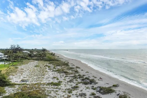 a view of ocean view with beach