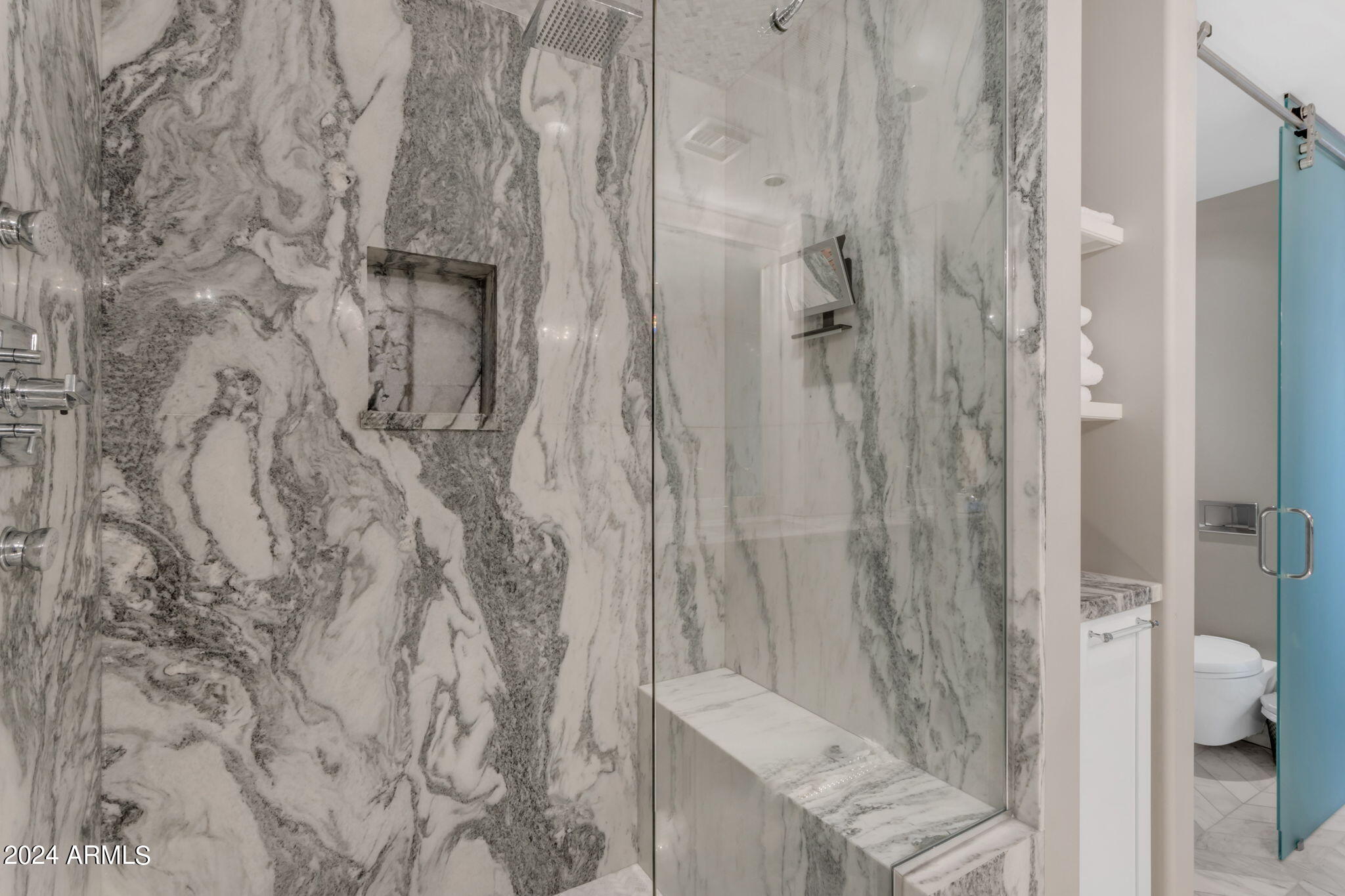 7181 East Camelback Road, Unit 704 Scottsdale, AZ 85251 - Photo 26 of 96 Primary shower
