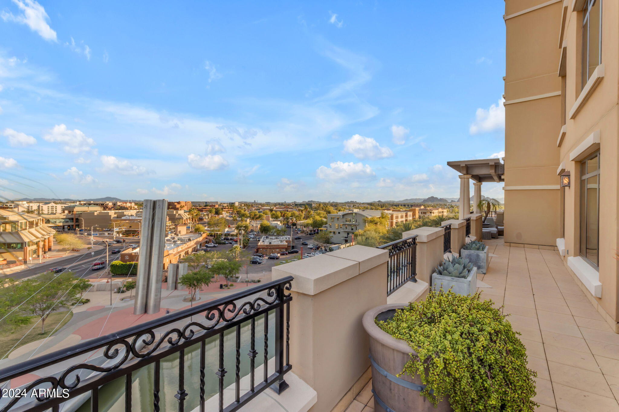 7181 East Camelback Road, Unit 704 Scottsdale, AZ 85251 - Photo 60 of 96 Patio wraps around all rooms