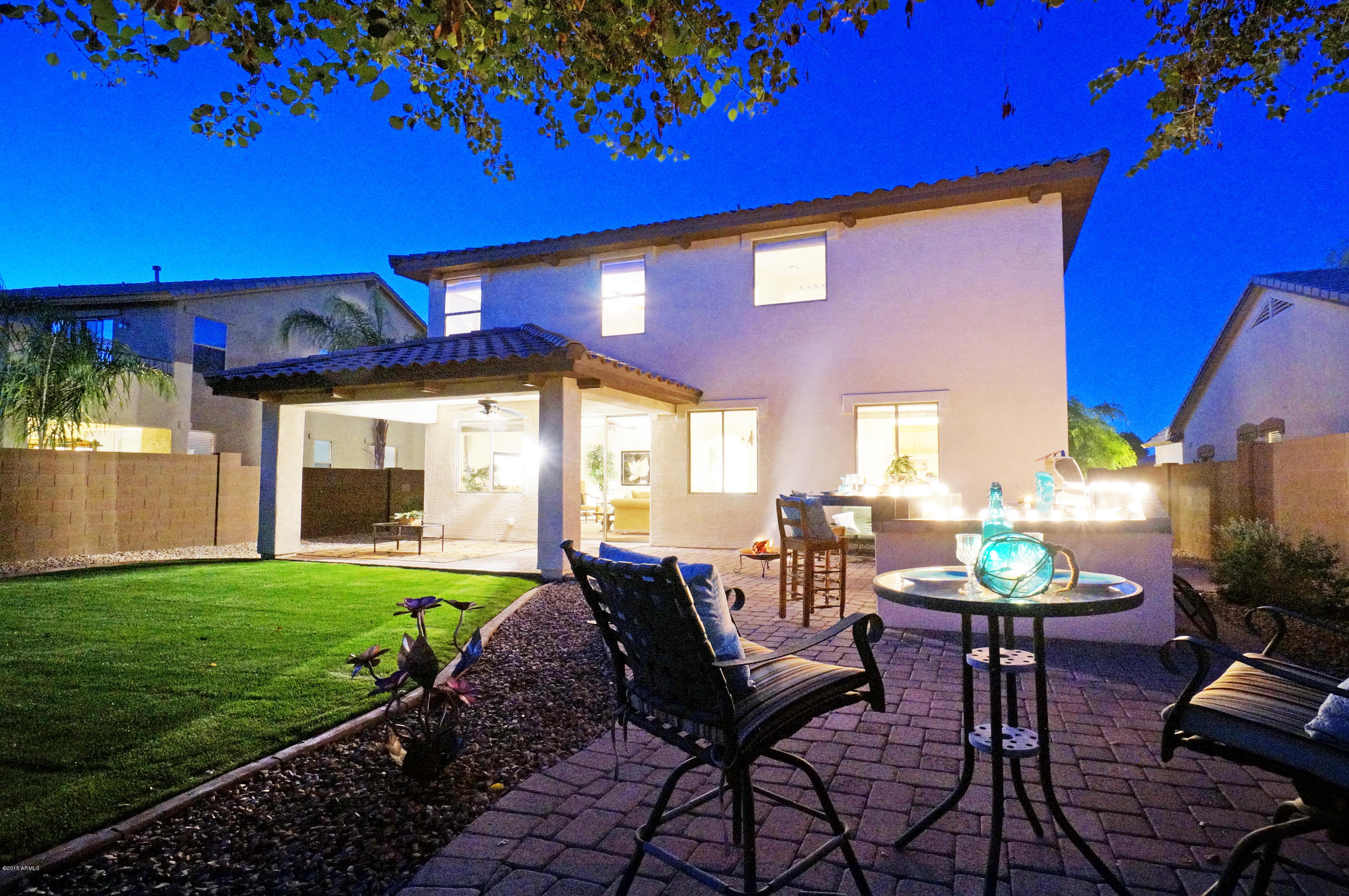 14135 West Calavar Road Surprise, AZ 85379 - Photo 3 of 54 backyard year round lifestyle