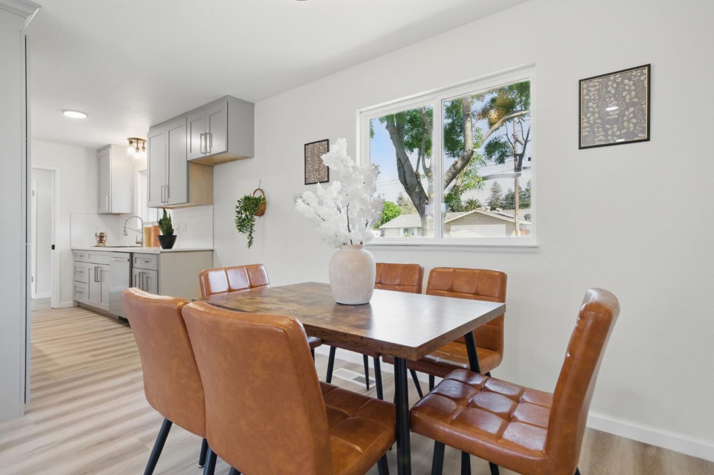 1693 Greentree Drive Concord, CA 94521 - Photo 7 of 40 a view of a dining room with furniture window and wooden floor