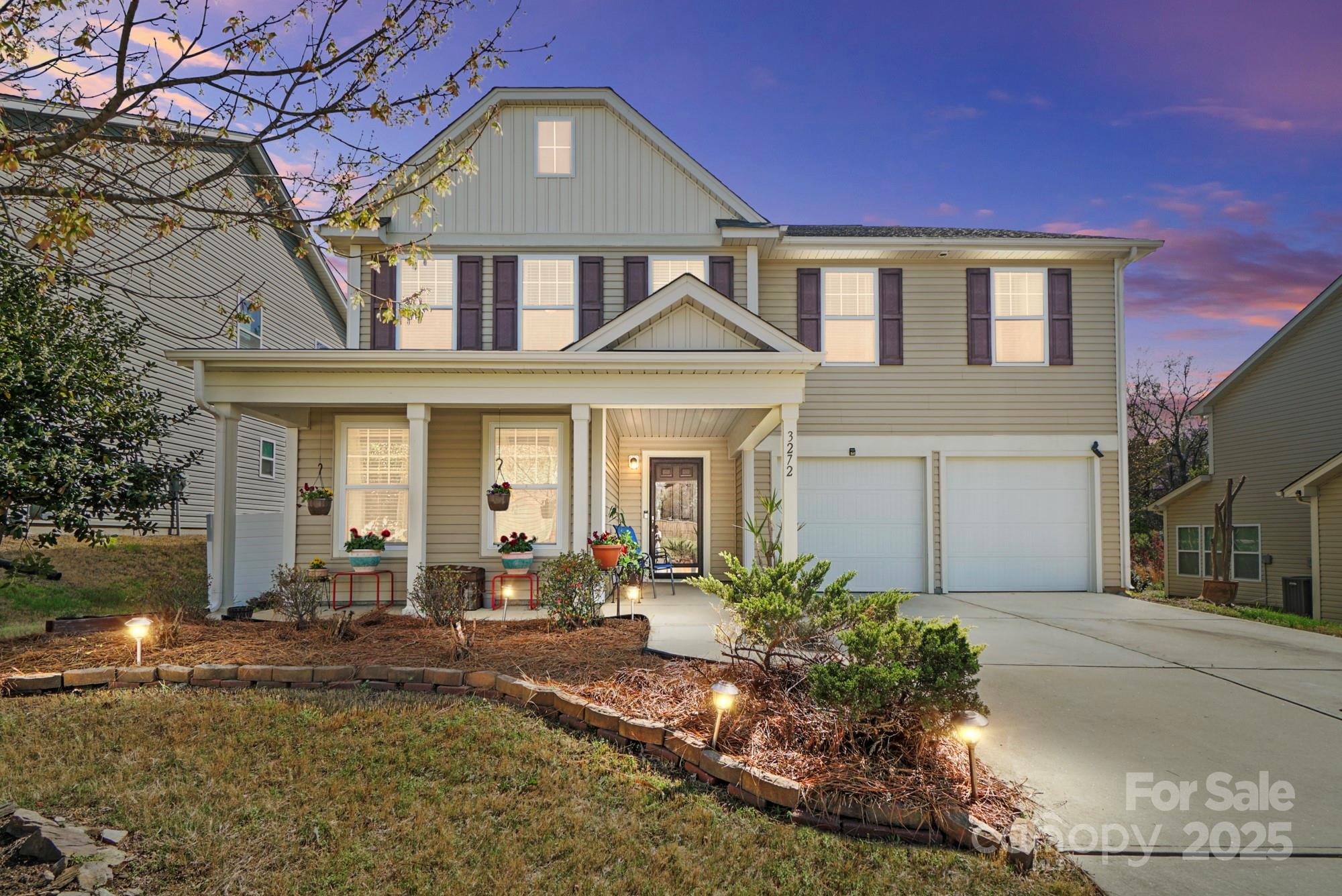 3272 Saddlebrook Drive Midland, NC 28107 - Photo 1 of 44 front view of a house with a porch