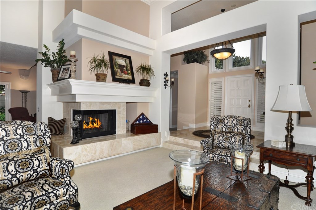 16 Via Adelia San Clemente, CA 92672 - Photo 9 of 42 a living room with furniture and a fireplace