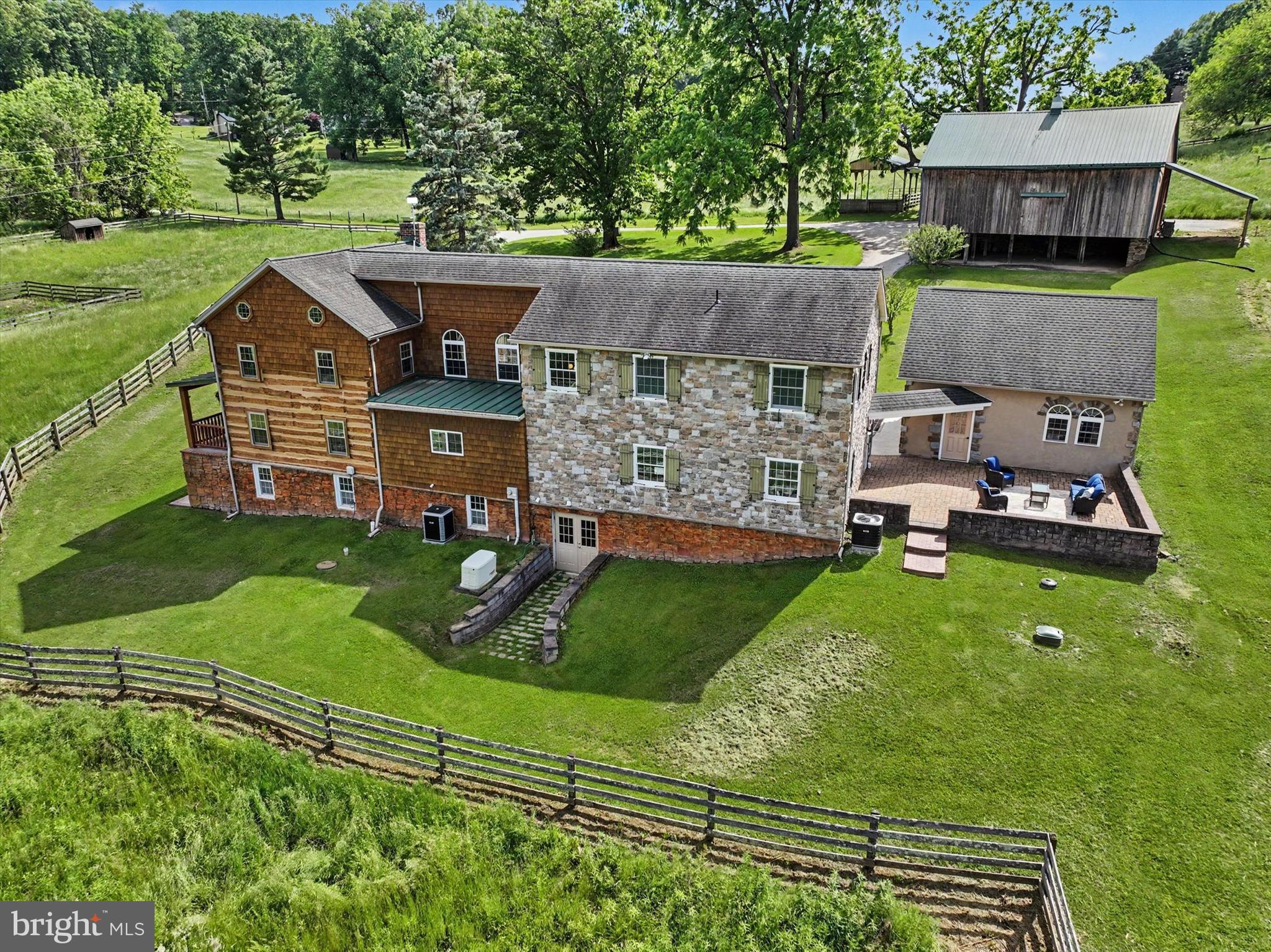 4941 Walters Hatchery Road Spring Grove, PA 17362 - Photo 10 of 71 an aerial view of a house with garden space and street view