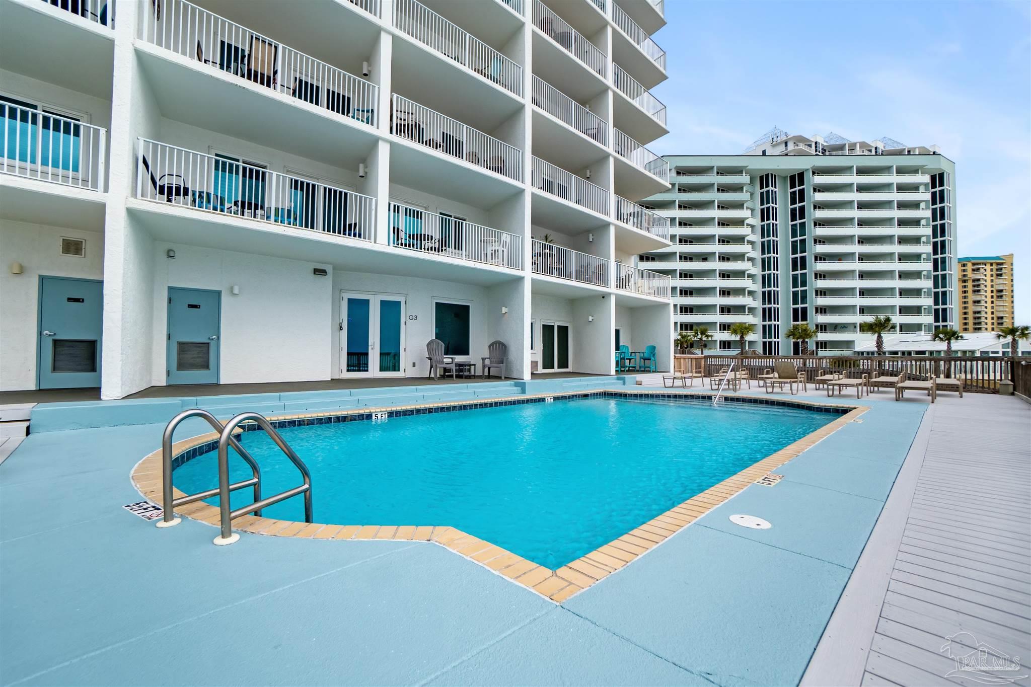 13785 Perdido Key Drive, Unit G3 Perdido Key, FL 32507 - Photo 10 of 30 a view of pool with outdoor seating