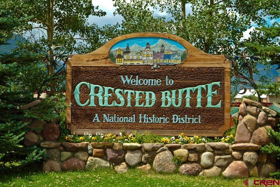 333 South Avion Drive Crested Butte, CO 81224 - Photo 15 of 21 a view of a sign board with yard