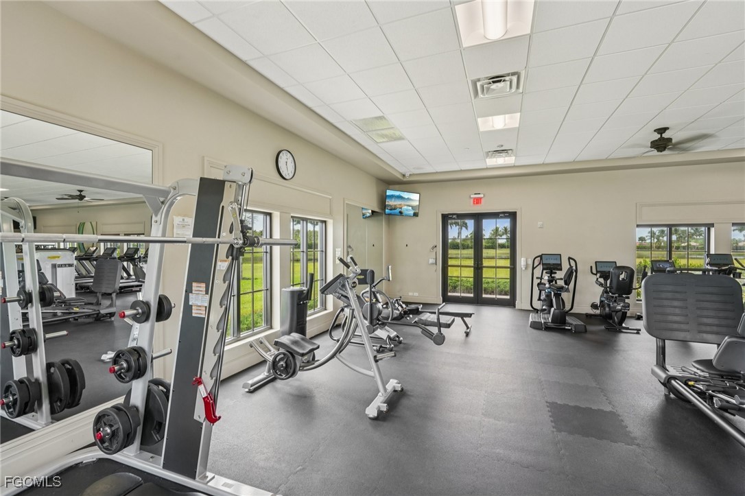 11872 Arbor Trace Drive Fort Myers, FL 33913 - Photo 39 of 50 a view of a room with gym equipment