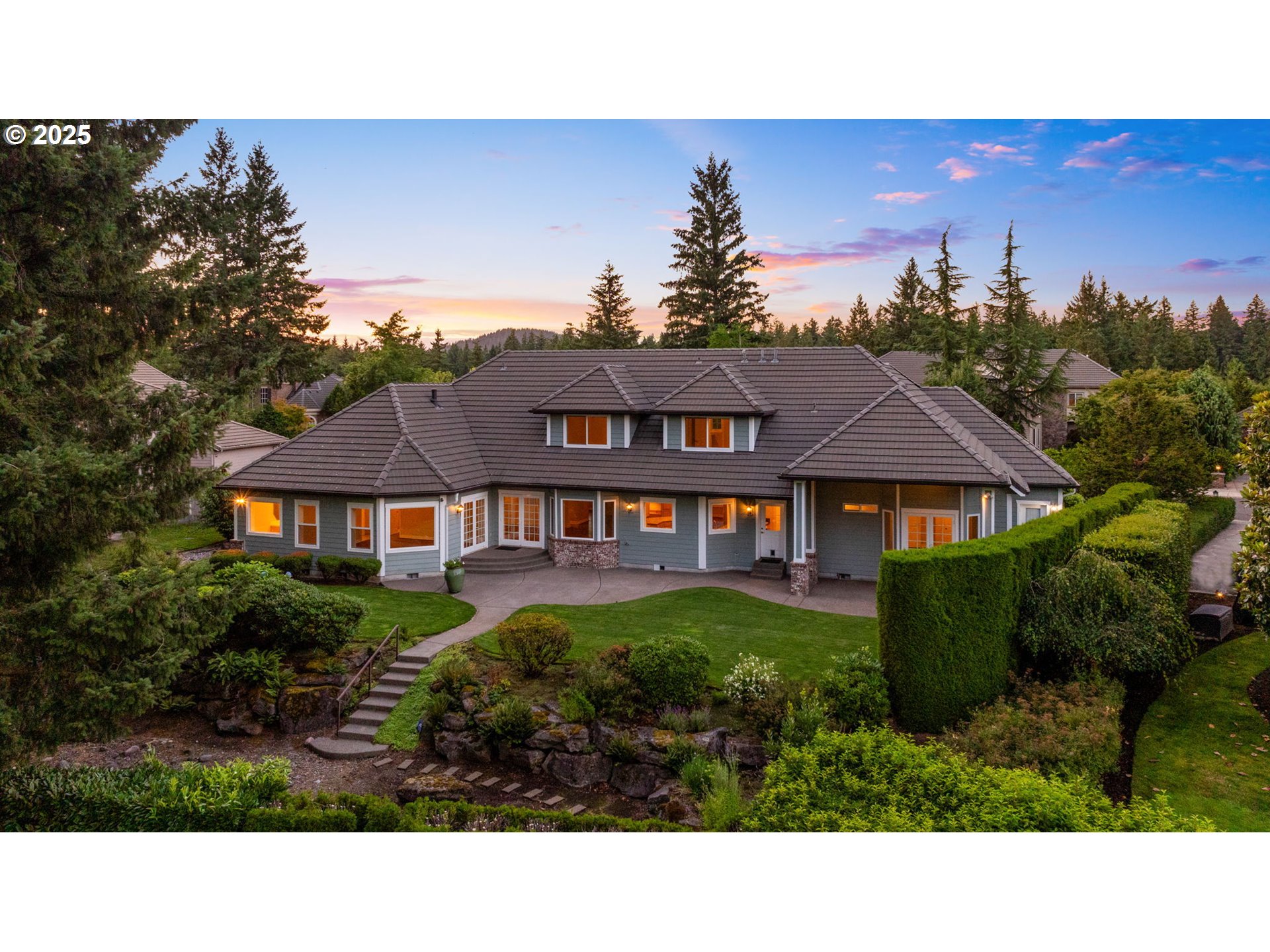3110 Northwest Lacamas Drive Camas, WA 98607 - Photo 3 of 48 a black and white house with a yard