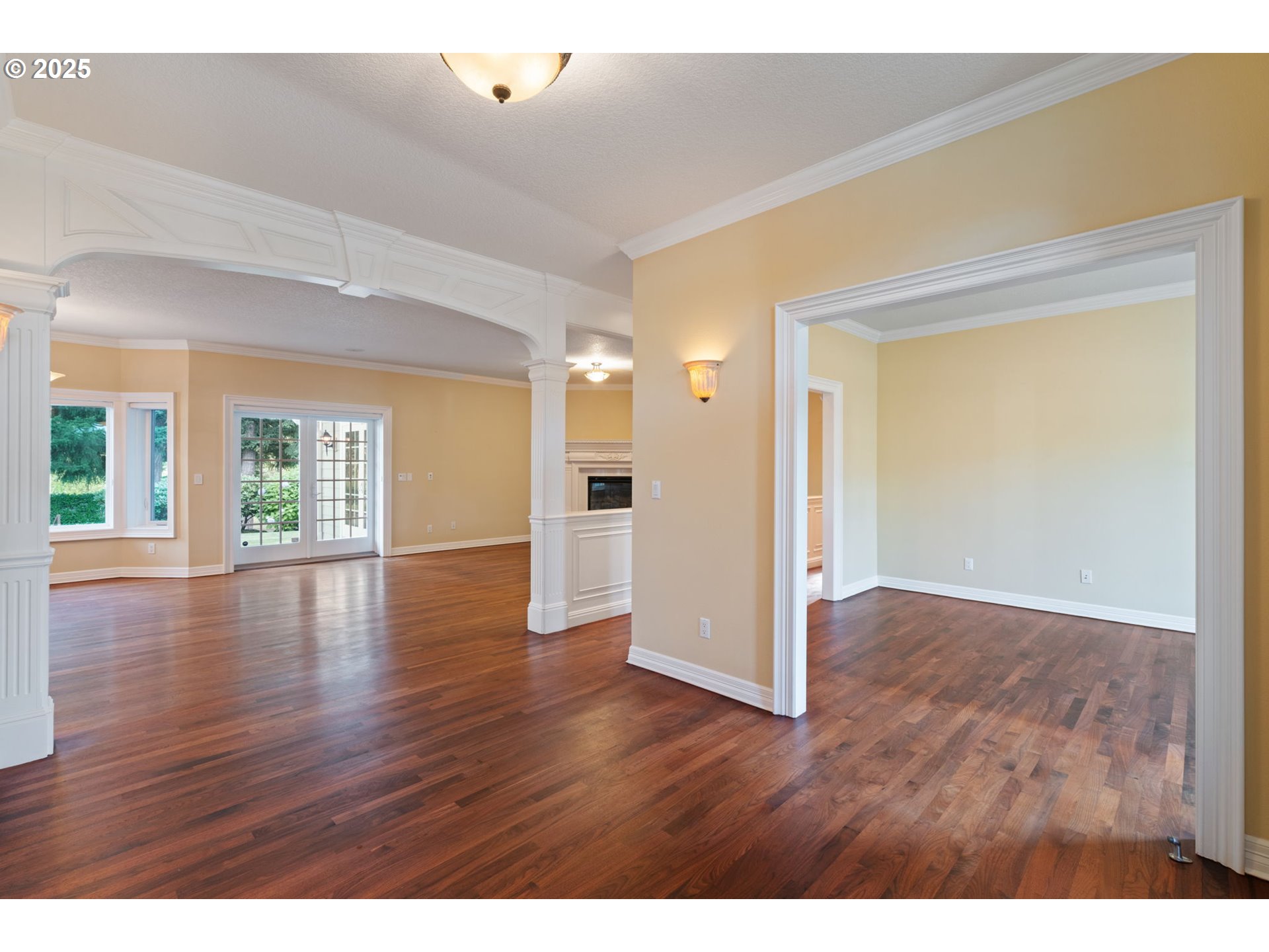 3110 Northwest Lacamas Drive Camas, WA 98607 - Photo 8 of 48 a view of an empty room with wooden floor and a window
