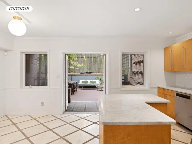 a view of empty room