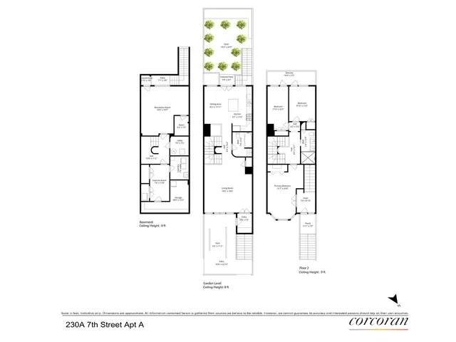 an empty room with natural light