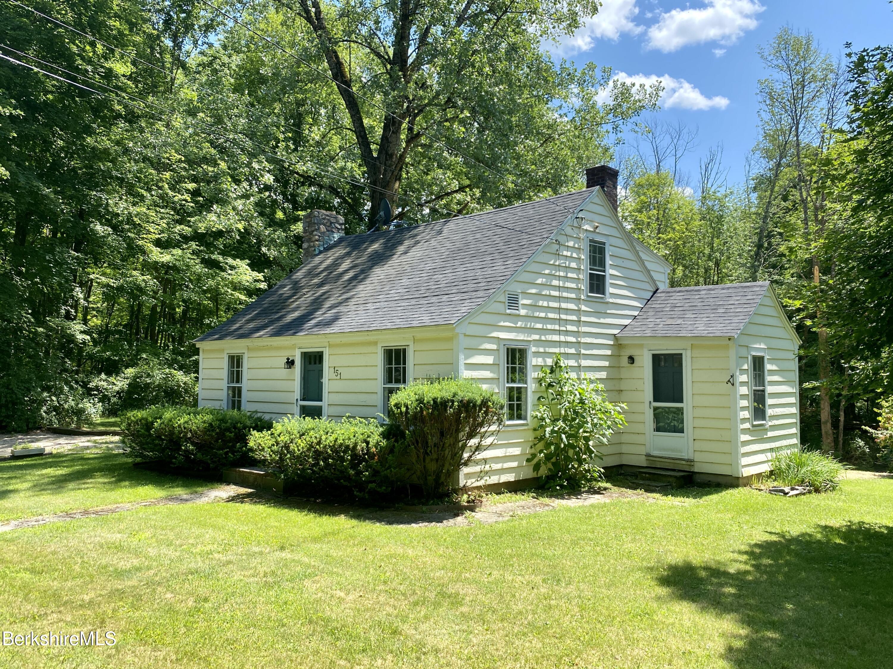 151 Hillsdale Road Egremont, MA 01230 - Photo 1 of 23 a view of a house with garden and plants