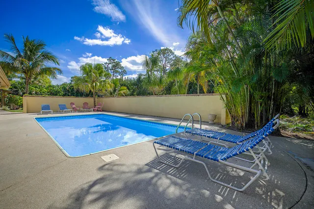 a view of outdoor space with swimming pool