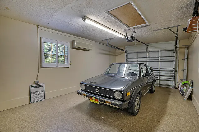 a room with gym equipment