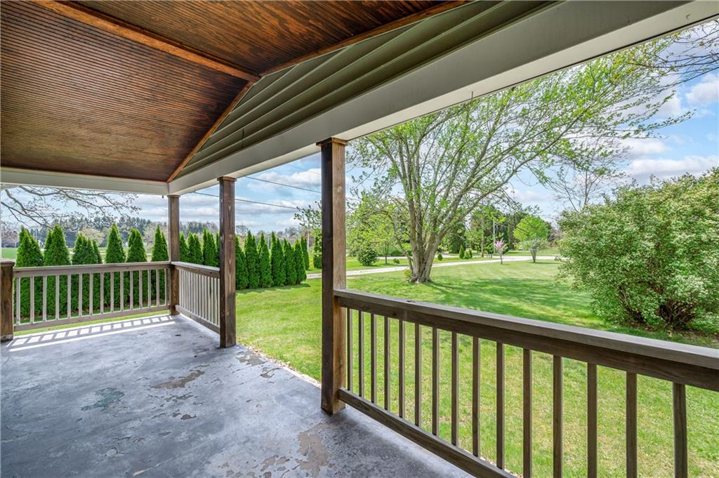 300 Bonniebrook Road Butler, PA 16002 - Photo 5 of 28 a view of a porch with a yard