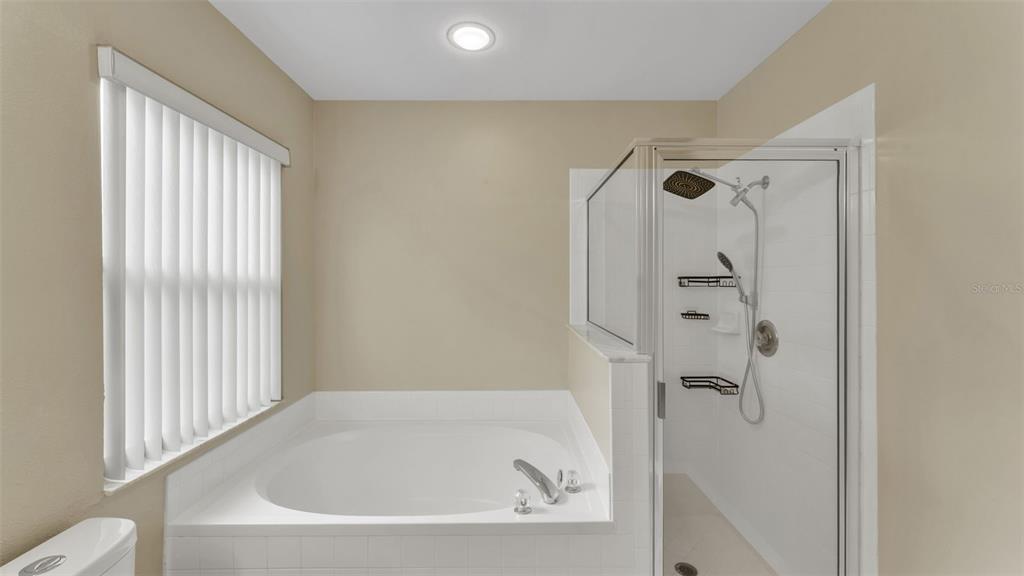 2319 Needham Drive Valrico, FL 33596 - Photo 18 of 35 a bathroom with a bathtub and a shower