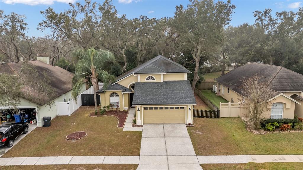 2319 Needham Drive Valrico, FL 33596 - Photo 35 of 35 an aerial view of a house with swimming pool