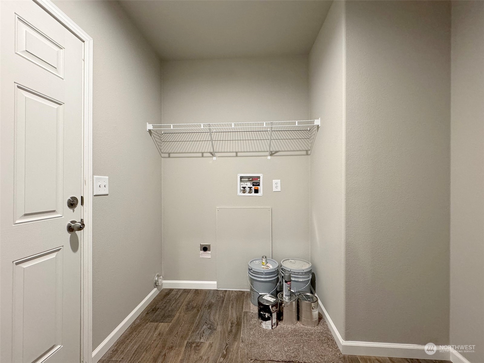 180 Madrona Way Sequim, WA 98382 - Photo 31 of 35 a view of a storage & utility room with racks on the wall