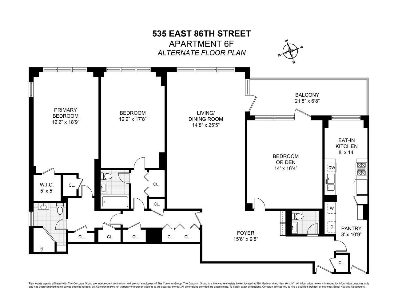 535 East 86th Street, Unit 6F Manhattan, NY 10028 - Photo 22 of 22 a picture of a book and a bed