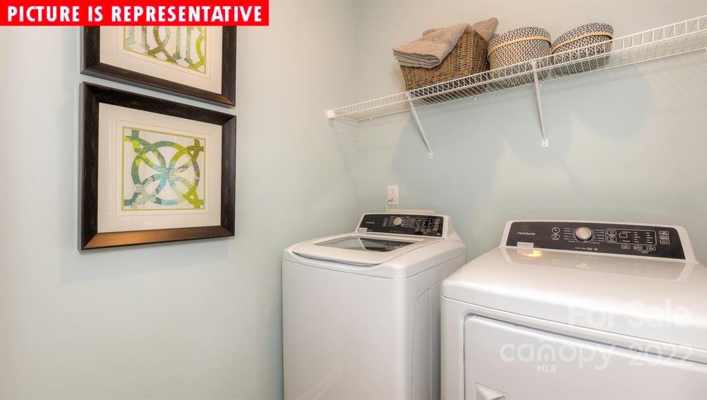 104 Kona Road Mooresville, NC 28117 - Photo 20 of 38 a utility room with dryer and washer
