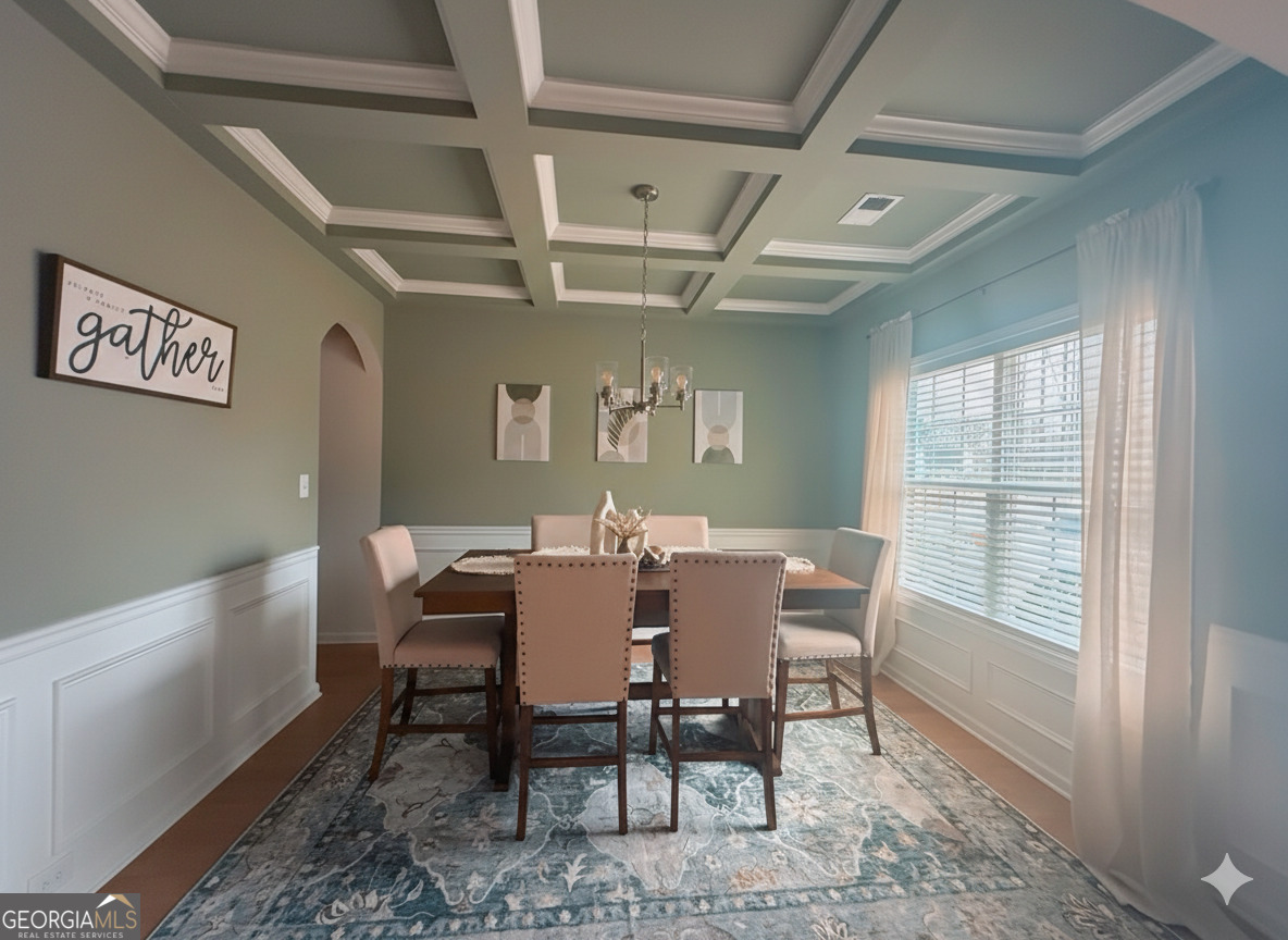 4355 Cornwall Drive Forsyth, GA 31029 - Photo 3 of 23 a view of a dining room with furniture window and wooden floor