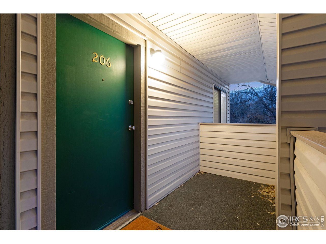 1705 Heatheridge Road, Unit K206 Fort Collins, CO 80526 - Photo 20 of 21 Front porch area