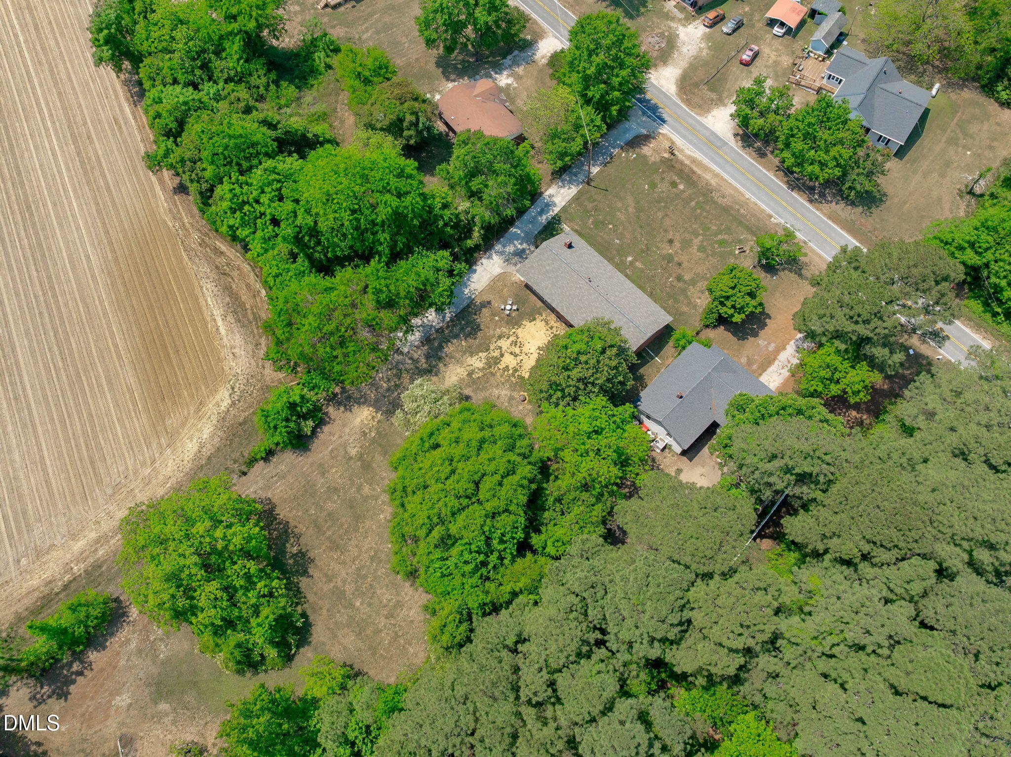 995 Shawtown Road Lillington, NC 27546 - Photo 25 of 27 Aerial Lot View L
