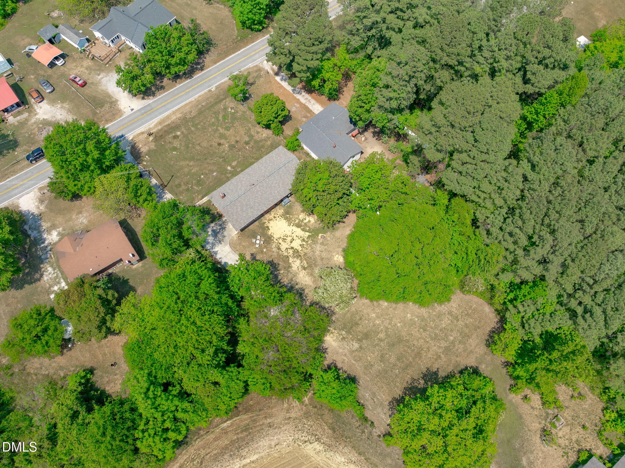 995 Shawtown Road Lillington, NC 27546 - Photo 26 of 27 Aerial Lot View R