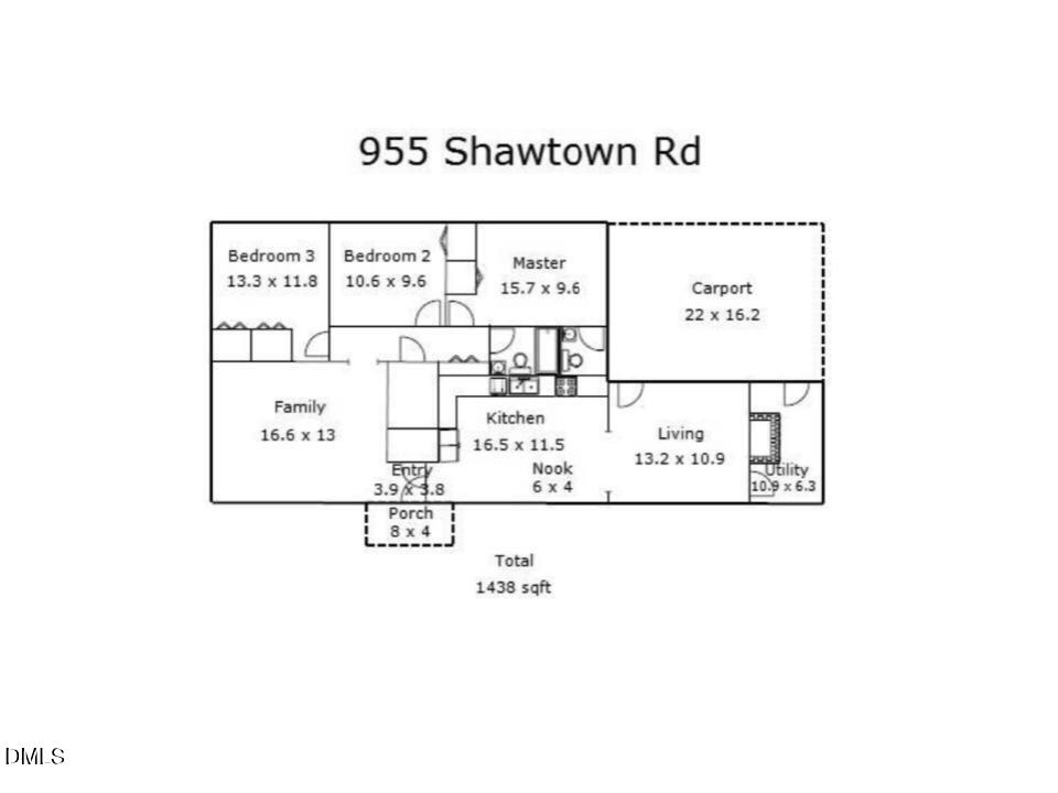 995 Shawtown Road Lillington, NC 27546 - Photo 27 of 27 Floor Plan Image