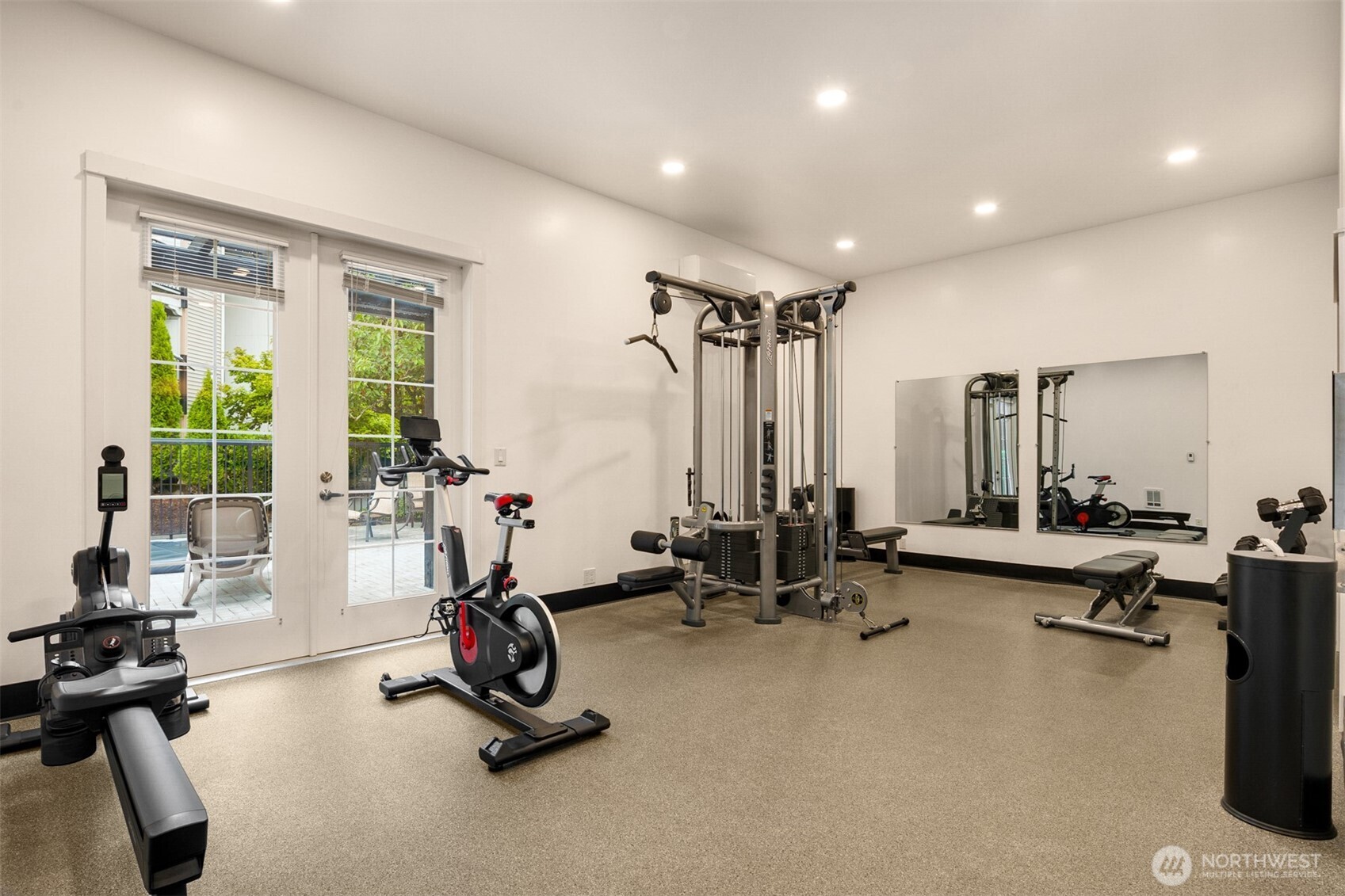 215 9th Street, Unit D102 Kirkland, WA 98033 - Photo 25 of 29 a view of a room with gym equipment