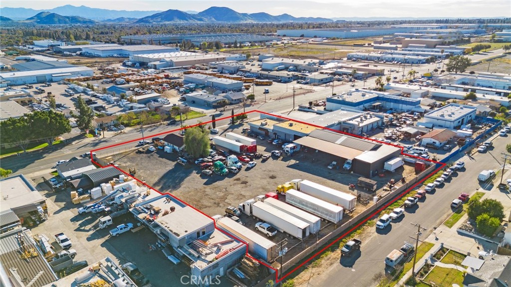 544 West Rialto Avenue Rialto, CA 92376 - Photo 8 of 15 an aerial view of residential building with parking