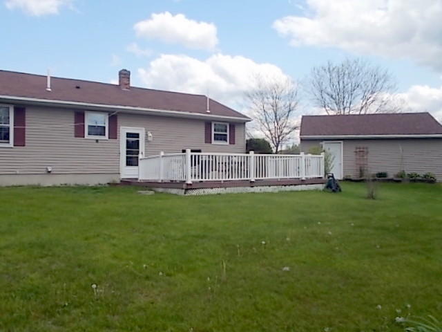 73 Field Road Sidney, ME 04330 - Photo 17 of 32 VIEW FROM BACKYARD