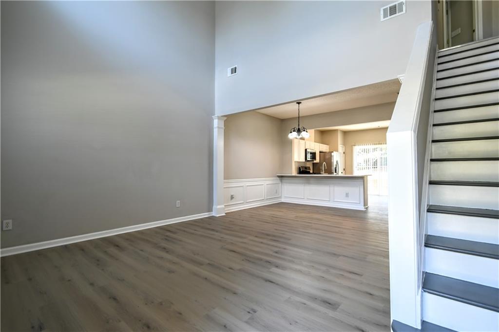 3905 Timbercreek Circle Roswell, GA 30076 - Photo 3 of 30 a view of a kitchen with wooden floor