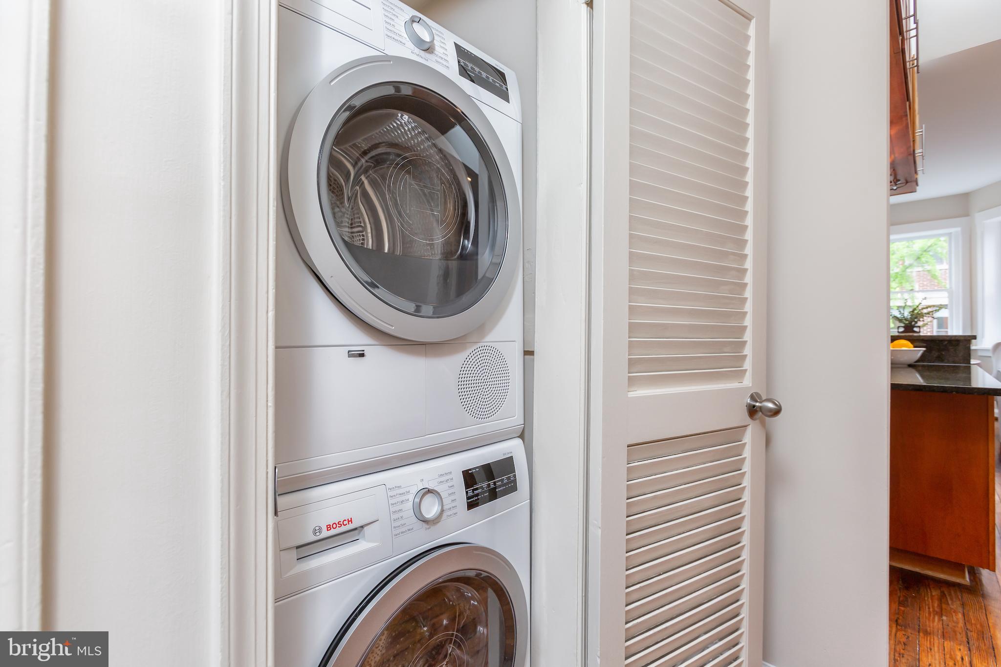 1762 Corcoran Street Northwest, Unit 4 Washington, DC 20009 - Photo 13 of 24 New BOSCH washer/dryer