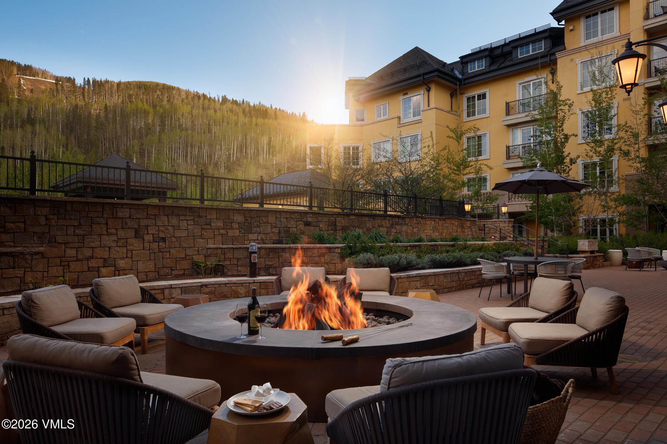 728 West Lionshead Circle, Unit R514 Vail, CO 81657 - Photo 6 of 36 Fire Pit