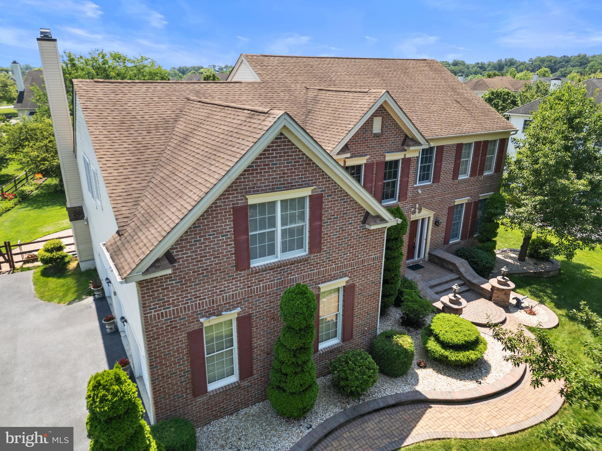 907 Mather Drive Bear, DE 19701 - Photo 3 of 80 a aerial view of a house with table and chairs potted plants