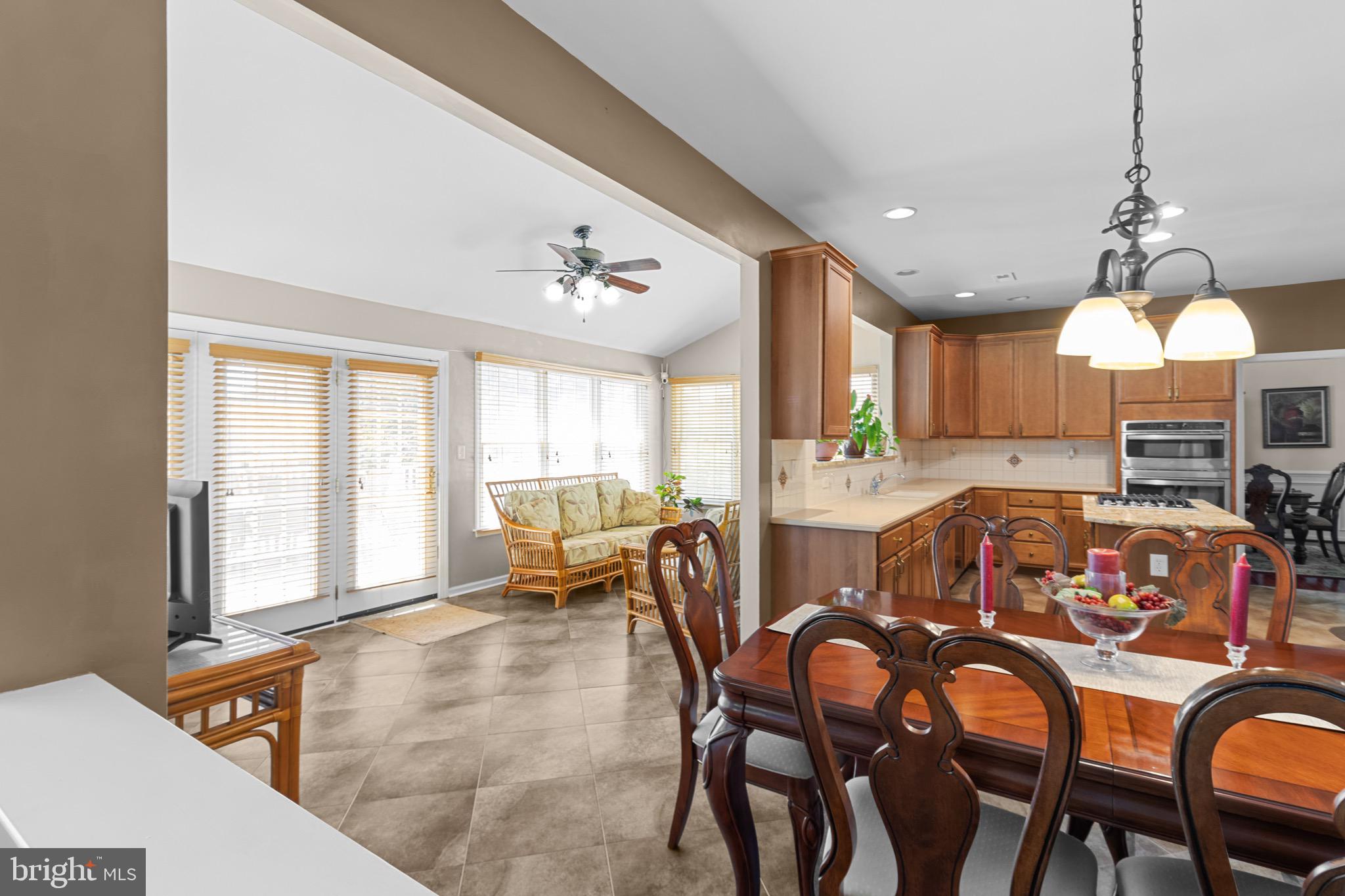 907 Mather Drive Bear, DE 19701 - Photo 37 of 80 a view of a dining room with furniture window and outside view