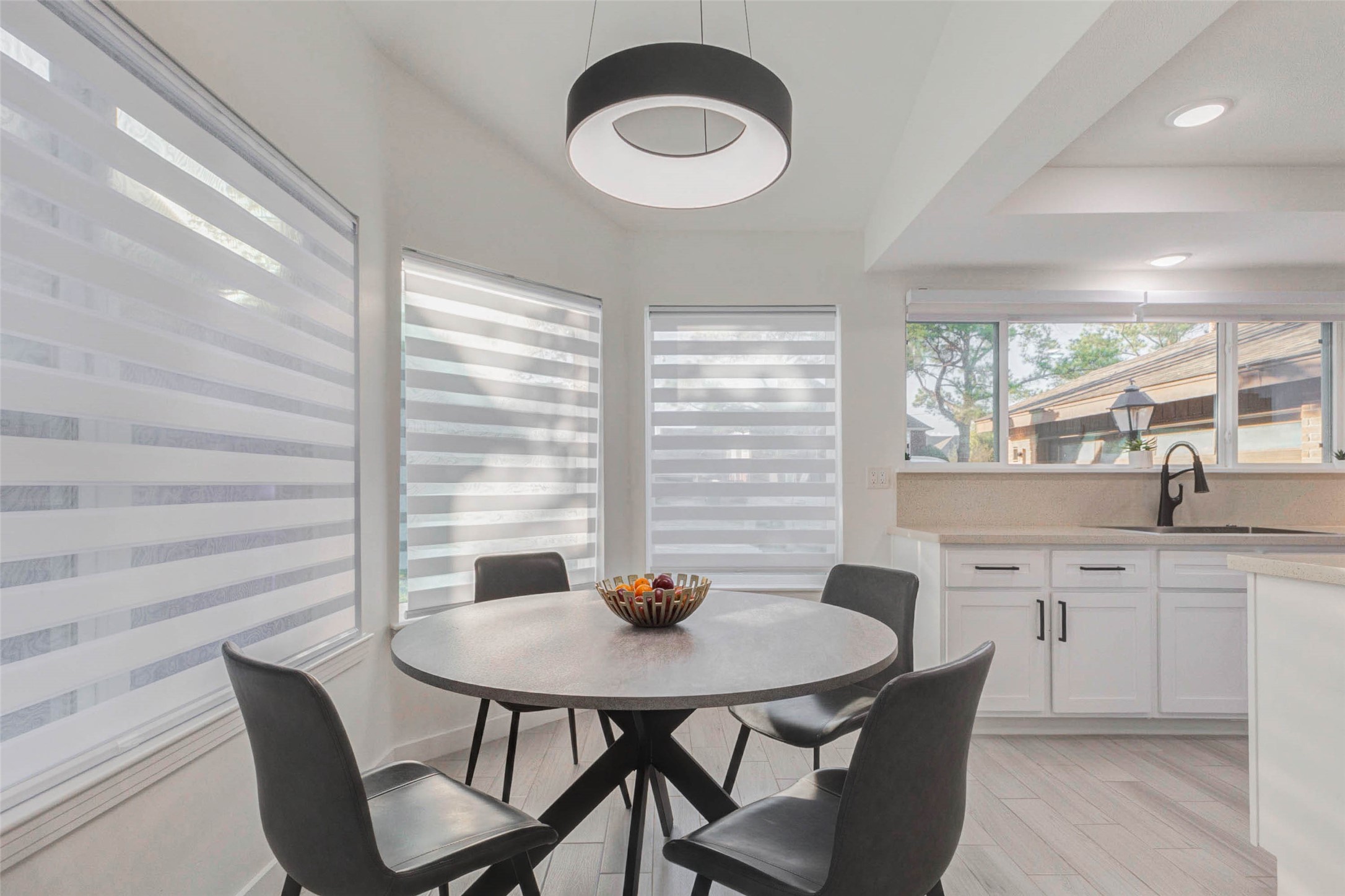 2223 Foreland Drive Houston, TX 77077 - Photo 12 of 39 a view of a dining room with furniture and window