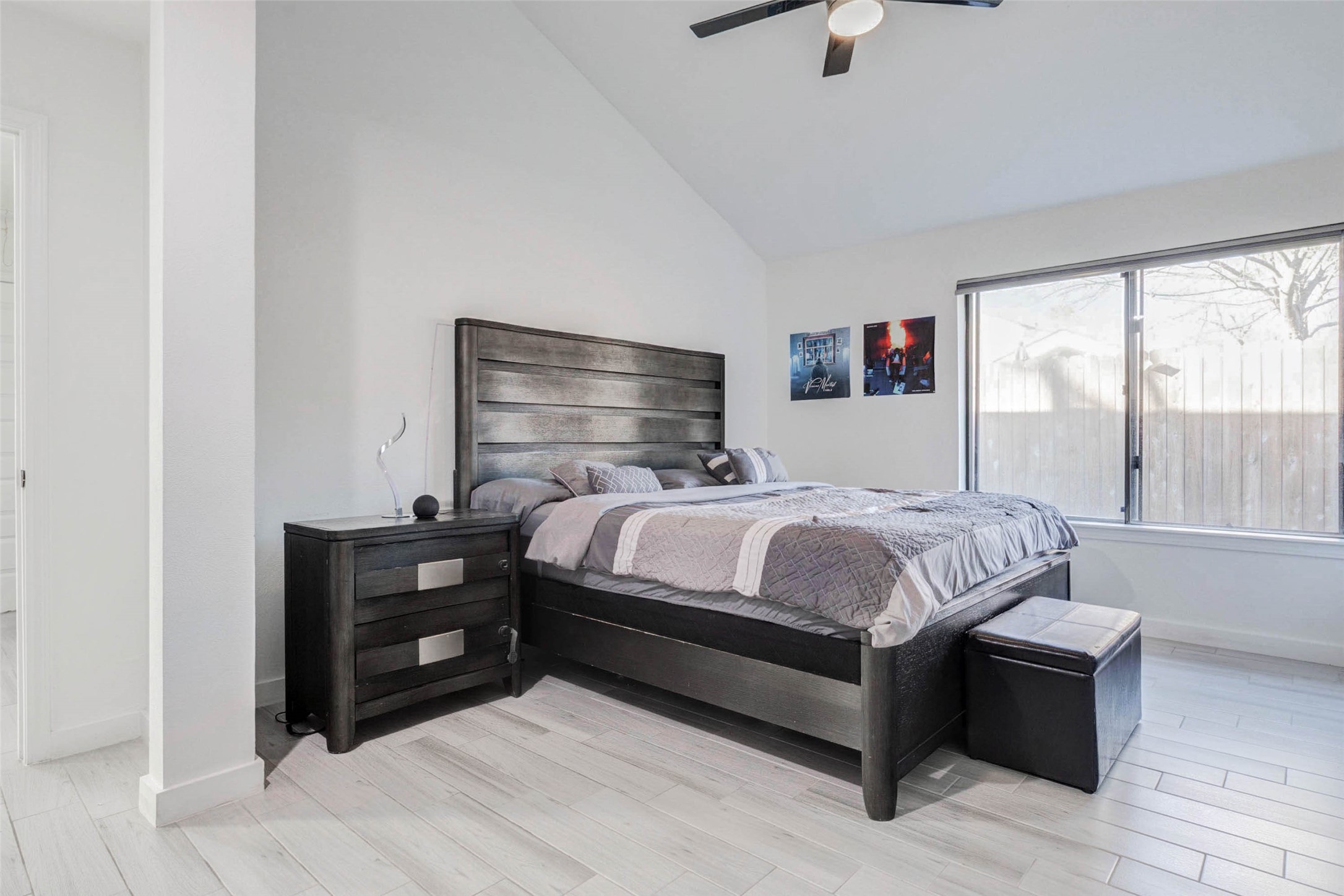 2223 Foreland Drive Houston, TX 77077 - Photo 28 of 39 a bedroom with a bed and window