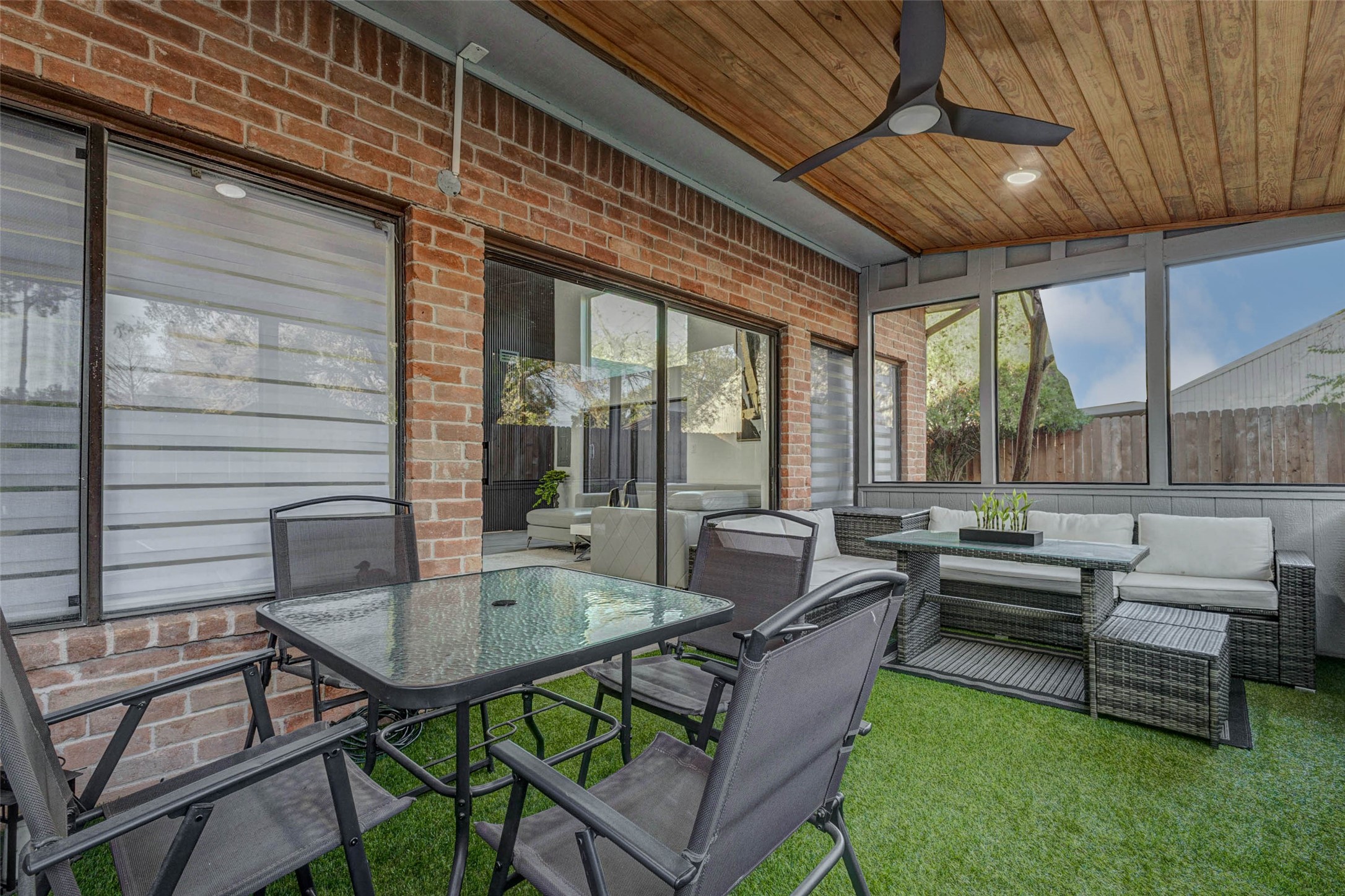 2223 Foreland Drive Houston, TX 77077 - Photo 35 of 39 a outdoor space with patio the couches and potted plants