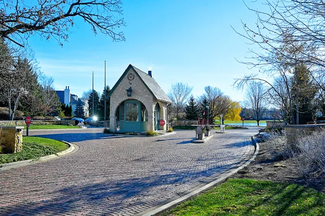 a view of an outdoor space and tennis court