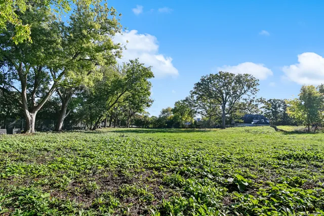 a view of a golf course