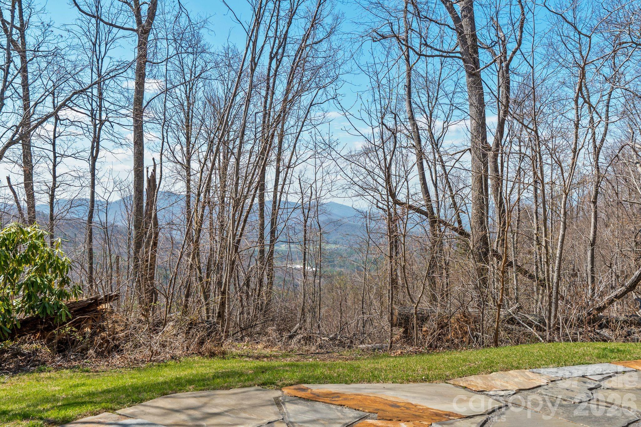 588 Long Branch Road Swannanoa, NC 28778 - Photo 16 of 46 a view of a backyard with green space