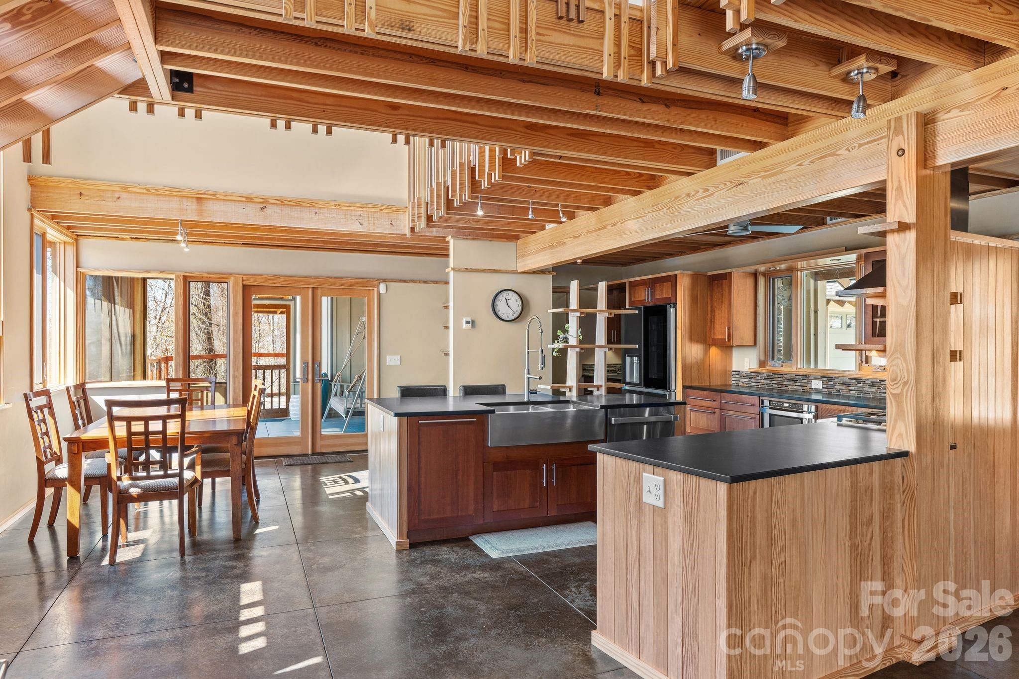 588 Long Branch Road Swannanoa, NC 28778 - Photo 8 of 46 a kitchen with lots of counter top space