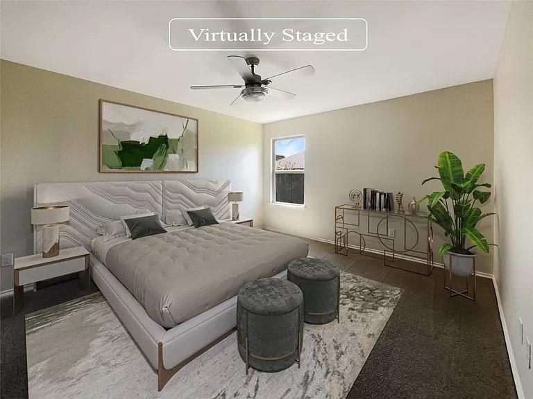 1809 Meadow Crest Drive Princeton, TX 75407 - Photo 3 of 20 a living room with furniture and a potted plant