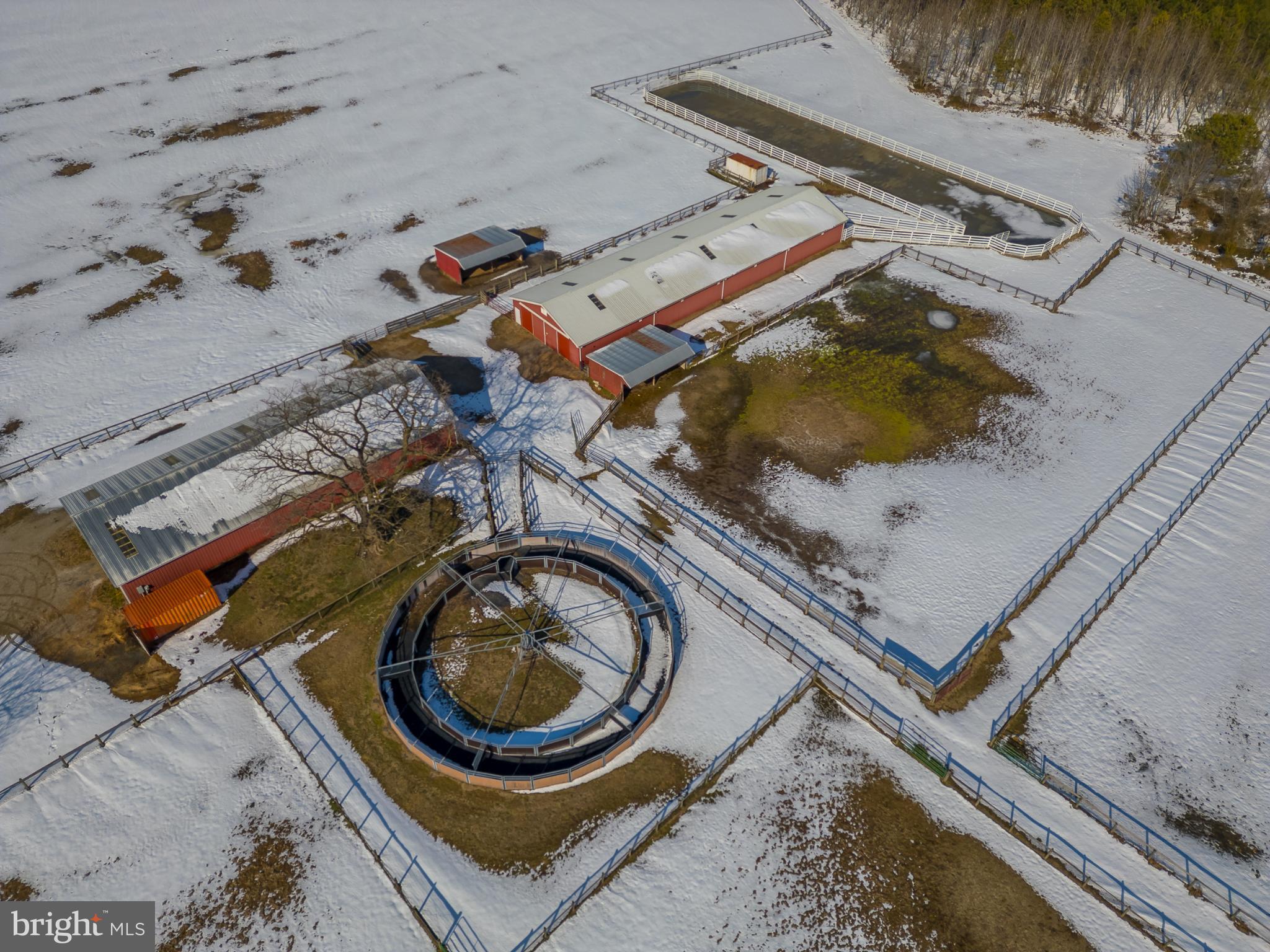 3985 White Road Federalsburg, MD 21632 - Photo 39 of 41 an aerial view of a house with swimming pool