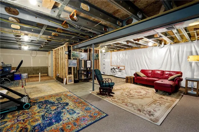 a view of a couch in the patio