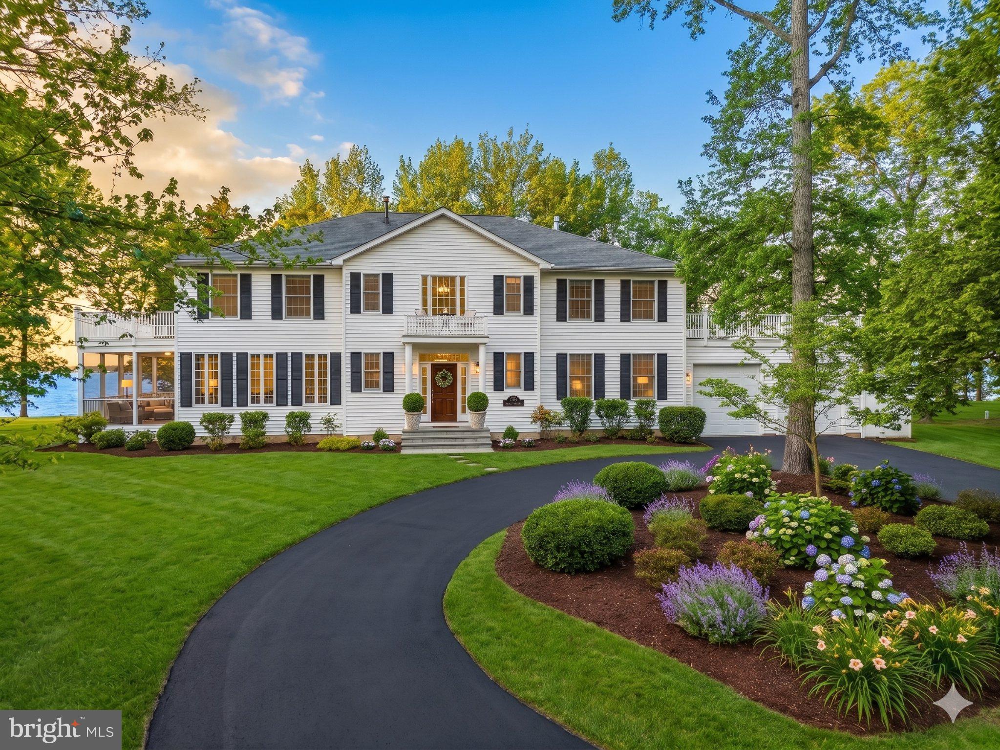 1325 Liverpool Point Road Nanjemoy, MD 20662 - Photo 1 of 54 a front view of a house with a garden