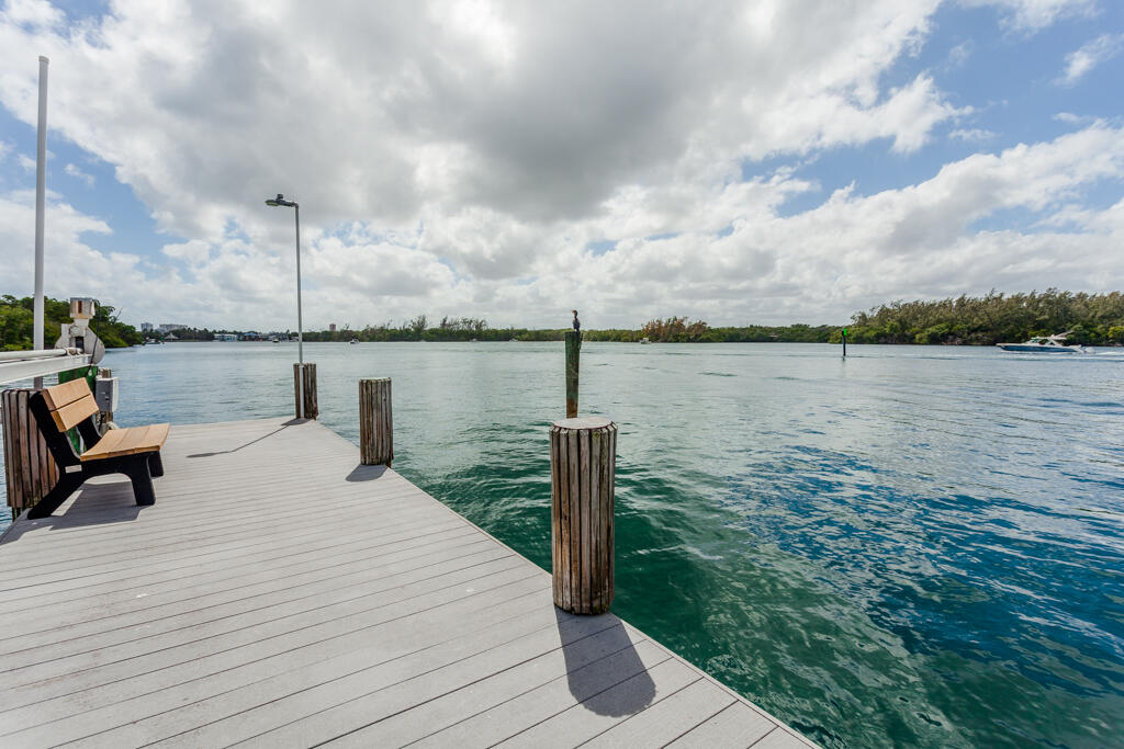2001 North Ocean Boulevard, Unit 305 Boca Raton, FL 33431 - Photo 23 of 40 At the end of the private docks