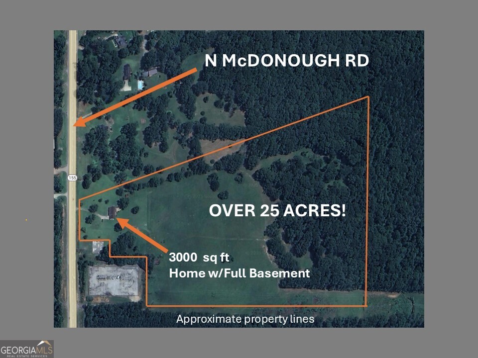 2050 North McDonough Road Griffin, GA 30223 - Photo 4 of 43 Approximate Boundaries